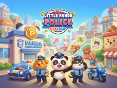 խաղ Little Panda Police Station 
