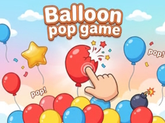 խաղ Balloon pop game