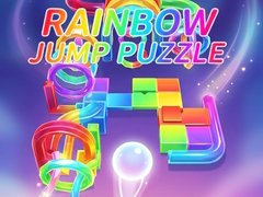խաղ Rainbow Jump Puzzle
