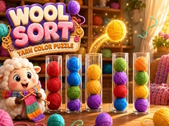 խաղ Wool Sort Yarn Color Puzzle
