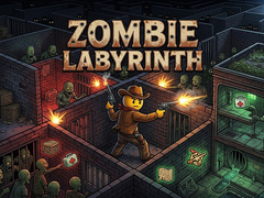 խաղ Zombie Labyrinth