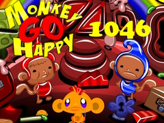 խաղ Monkey Go Happy Stage 1046