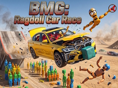 խաղ BMG: Ragdoll Car Race