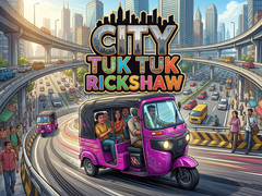 խաղ City Tuk Tuk Rickshaw