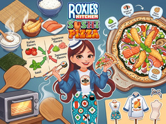 խաղ Roxie's Kitchen: Sushi Pizza