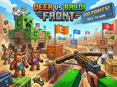խաղ Deer Vs Baldi: Front