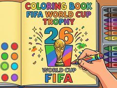 խաղ Coloring Book: FIFA World Cup Trophy