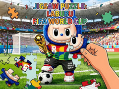 խաղ Jigsaw Puzzle: Labubu FIFA World Cup