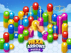 խաղ Hexa Arrows Puzzle