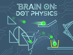 խաղ Brain On Dot Physics