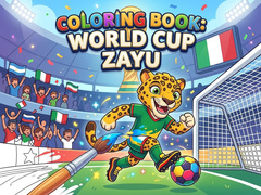խաղ Coloring Book: World Cup Zayu