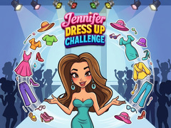 խաղ Jennifer Dress Up Challenge