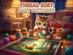 խաղ Thread Sort: Knit Pictures