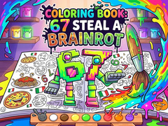 խաղ Coloring Book: 67 Steal A Brainrot