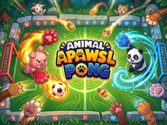 խաղ Animal Paws Pong