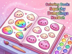 խաղ Coloring Book: Squishy Dumplings NeeDoh
