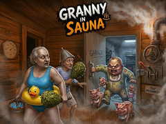խաղ Granny in Sauna