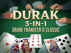 խաղ Durak 3-in-1: Draw Transfer & Classic