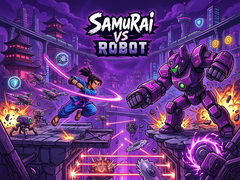 խաղ Samurai vs Robot