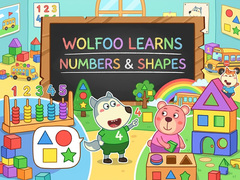 խաղ Wolfoo Learns Numbers & Shapes