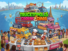 խաղ Trucktopolis: Cooking Chaos