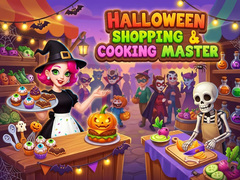 խաղ Halloween Shopping & Cooking Master 