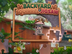 խաղ Backyard Squirrel Jigsaw