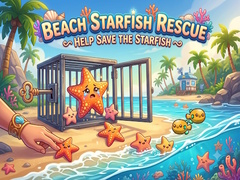 խաղ Beach Starfish Rescue