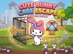 խաղ Cute Bunny Cage Escape