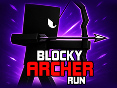խաղ Blocky Archer Run