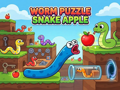 խաղ Worm Puzzle: Snake Apple
