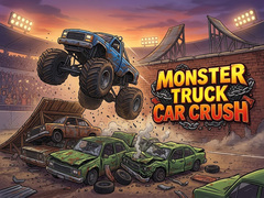 խաղ Monster Truck Car Crush