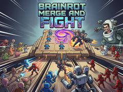 խաղ Brainrot Merge and Fight