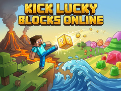 խաղ Kick Lucky Blocks Online
