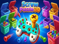 խաղ Screw Puzzle 3D