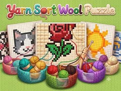 խաղ Yarn Sort Wool Puzzle