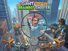 խաղ Giant Wanted Brainrot Shooter