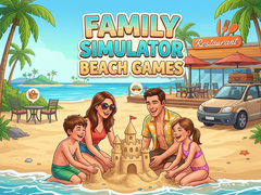խաղ Family Simulator Beach Games