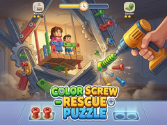 խաղ Color Screw - Rescue Puzzle