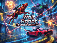 խաղ Wolf Robot Transform Car