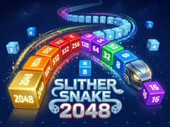 խաղ Slither Snake 2048