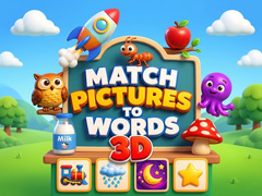 խաղ Match Pictures to Words 3D