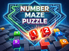 խաղ Number Maze Puzzle