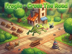 խաղ Frogie - Cross The Road