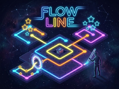 խաղ Flow Line