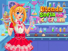խաղ Blonde Sofia: Lab Ice Cream