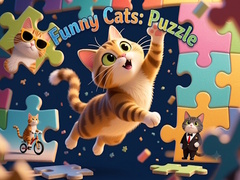 խաղ Funny Cats: Puzzle