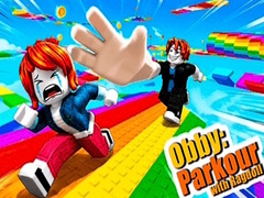 խաղ Obby: Parkour with Ragdoll