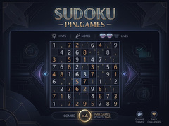 խաղ Sudoku - Pin.Games