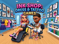 խաղ Ink Shop: Dress & Tattoo Games